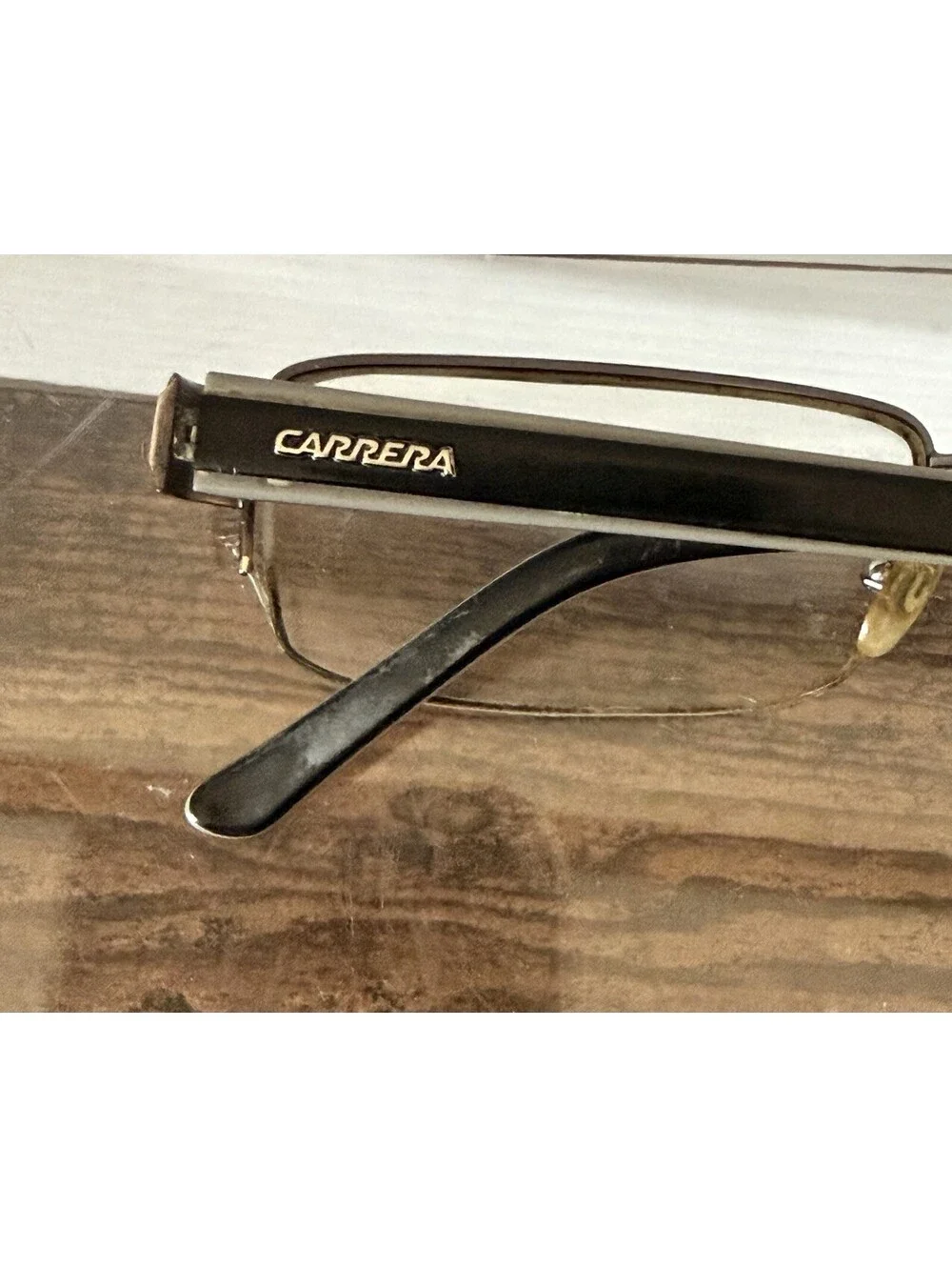 CARRERA CA7560 1P4 Eyeglasses Frames Only 52-18-140 Gunmetal Silver Rectangle